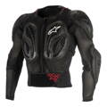 chránič tela BIONIC ACTION 2022 spĺňajúci predpisy FIM, ALPINESTARS, detský (čierny/červený)