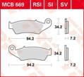 brzdove platničky TRW MCB669SI