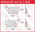 brzdove platničky TRW MCB672LF