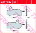 brzdove platničky TRW MCB781SH