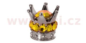 kovové čiapočky ventilov Crown, OXFORD - (viac farieb) M007-1004