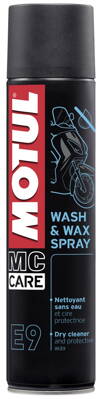 MOTUL E9 WASH & WAX 400ML SPRAY MO 103174