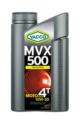 Motorový olej YACCO MVX 500 4T 10W30, YACCO (1 l) MY 33231