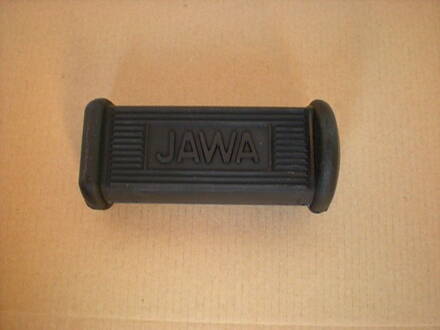 Guma stupačky predná s nápisom JAWA - 100513