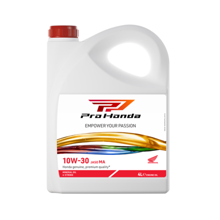 HONDA ORIGINAL MOTOROVÝ OLEJ 10W-30 MA (JASO MA) 4L 08232-M99-S4LPRO