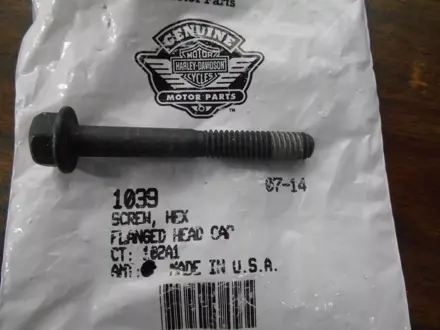 H-D screw 5/16-18 x 2-1/2 hex flange 1039