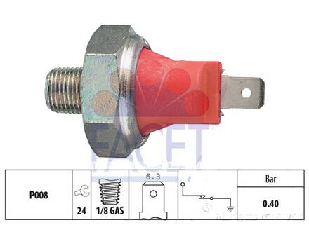 snímač tlaku oleja  108.25.93