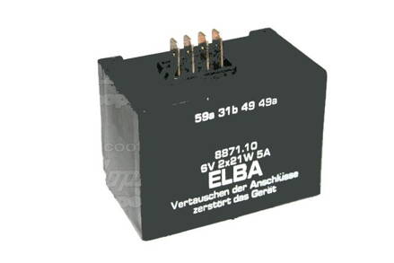 regulátor prerušovač ELBA 6V 2X21W 491030