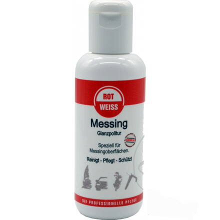 POLISH GLOSSY FINISH 150ML ROT-WEISS BRAND BRASS 553.11.90