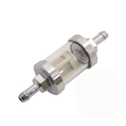 Palivový filter sklo / chróm JMP 724.89.90