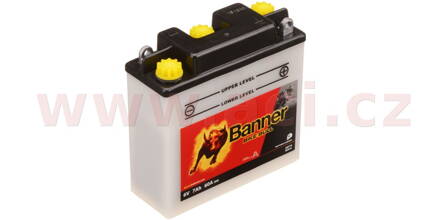 batéria 6V, B39-6, 7Ah, 60A, BANNER Bike Bull 126x48x126 BA 00714