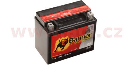 batéria 12V, YTX12-BS, 10Ah, 160A, BANNER Bike Bull AGM 150x87x131 BA 51012
