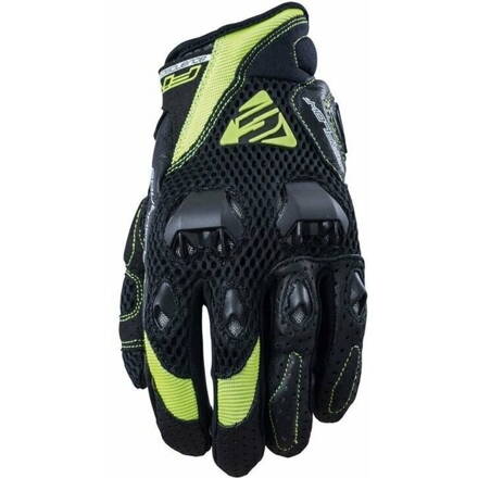 FIVE RUKAVICE STUNT EVO AIRFLOW BLACK/FLUO YELLOW FISTUNTEVOAIRBKFL