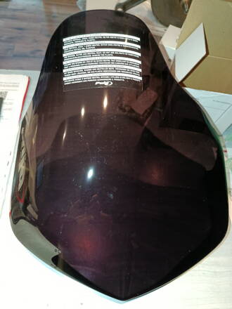 Plexi štít PUIG Racing Yamaha FZ6 (04-08)   10006591