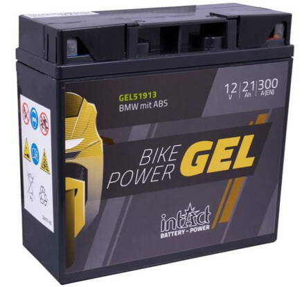 bateria INTACT GEL 12V 21Ah 300A INT IG-51913