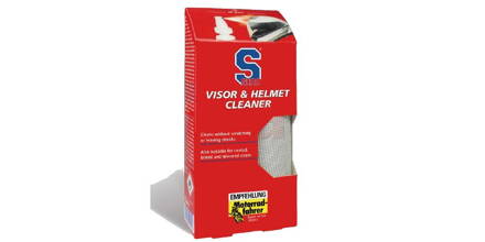 S100 čistič plexi s mikrovláknovou utierkou - Visor & Helmet Cleaner 100 ml KS 3406