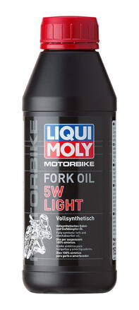 LIQUI MOLY Motorbike Fork Oil 5w Light - olej do tlmičov pre motocykle - ľahký 500 ml  LI 1523