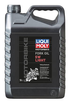 LIQUI MOLY Motorbike Fork Oil 5w Light - olej do tlmičov pre motocykle - ľahký 5 l  LI 1623