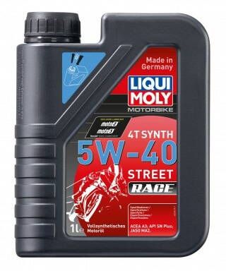 LIQUI MOLY Motorbike 4T Synth 5W40 Street Race, plne syntetický motorový olej 1 l  LI 2592