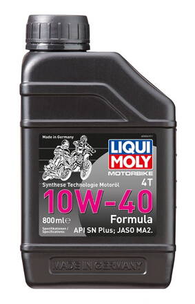 LIQUI MOLY Motorbike 4T 10W40 Formula, syntetický motorový olej 800 ml  LI 3036