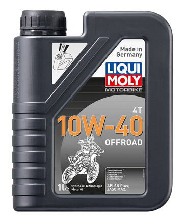 LIQUI MOLY Motorbike 4T 10W40 Offroad, syntetický motorový olej 1 l LI 3055