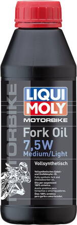 LIQUI MOLY Motorbike Fork Oil 7,5w medium/light - olej do tlmičov pre motocykle - stredný/ľahký 500 ml  LI 3099