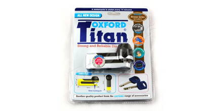 ZÁMOK KOTOUČOVJ BRZDY TITAN, OXFORD M005-06