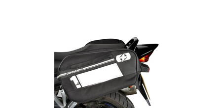 bočné brašne na motocykel F1, OXFORD - Anglicko (čierne, objem 45 l, pár) M006-206