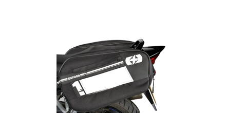 bočné brašne na motocykel F1, OXFORD - Anglicko (čierne, objem 55 l, pár) M006-207
