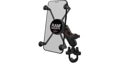 kompletná zostava držiaku X-Grip pre väčšie mobilné telefony, šírka od 45 mm do 114 mm, RAM Mounts M021-078