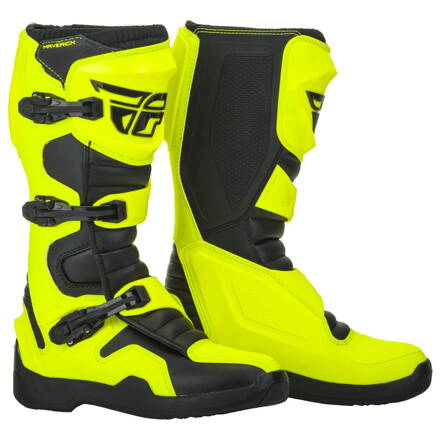 topánky NEW Maverik, FLY RACING - USA (hi-vis/čierna) M130-231