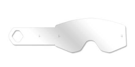 strhávacie slidy plexi pre okuliare FLY RACING, FLY RACING - USA detské (10 vrstiev v balenie, číre) M152-179