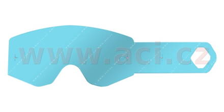 strhávacie slidy plexi pre okuliare FLY RACING, Q-TECH (10 vrstiev v balenie, číre) M152-39