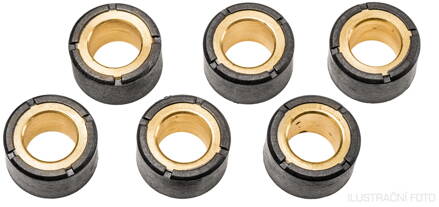 valčeky variátora (priemer 17 x 12 mm) Athena (sada 6 ks) M202-138