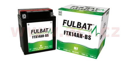 batéria 12V, FTX14AH-BS, 12Ah, 210A, bezúdržbová MF AGM 134x89x166 FULBAT (vr. balenia elektrolytu) M310-103