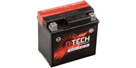 batéria 12V, YTX5L-BS, 4Ah, 70A, bezúdržbová MF AGM 114x71x106, A-TECH (vr. balenia elektrolytu) M310-115