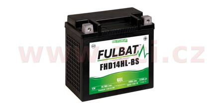 batéria 12V, FHD14HL-BS gél, 14,7Ah, 220A, bezúdržbová gél technológie, FULBAT 150x87x145 (aktivovaná vo výrobe) M310-140