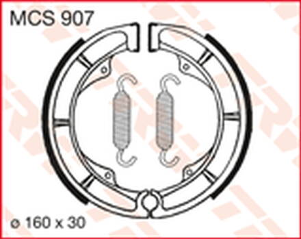 brzdove čeluste TRW MCS907