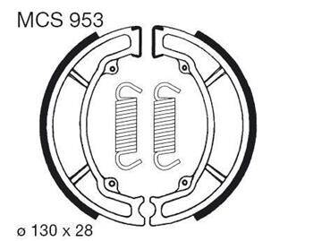brzdové čeľuste TRW MCS953