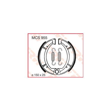 brzdove čeluste TRW MCS955