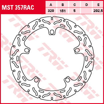 brzdový kotúč RAC TRW 788.05.45