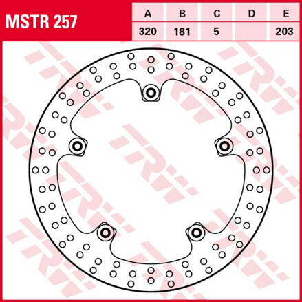 brzdový kotúč TRW 788.01.45