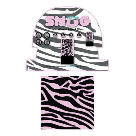 nákrčník Snug Pink Zebra, OXFORD M167-58