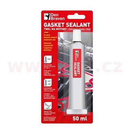 Gasket sealant tmel na motory - červený RL 50ml  R 35005TU