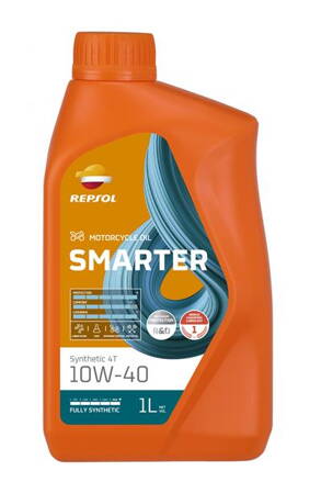 REPSOL SMARTER SYNTHETIC 4T 10W-40 1L  REP 22-1 ST 4T