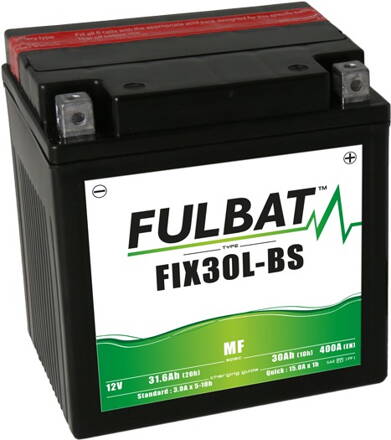 údržbová MF AGM 166x126x175, FULBAT (vr. balenia elektrolytu) M310-121