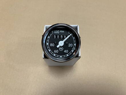 Tachometer PAL, čierna potlač - ČZ 125/150, Skúter 501 1003542