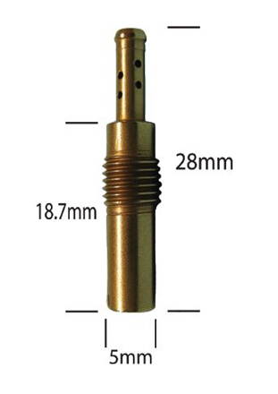 voľnobežná tryska kaburátora 35 EBC 721.04.20