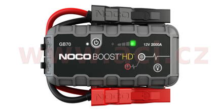 štartovací box + power banka, štartovací prúd 2000 A, NOCO GENIUS BOOST HD GB70 (NOCO USA) BAT995