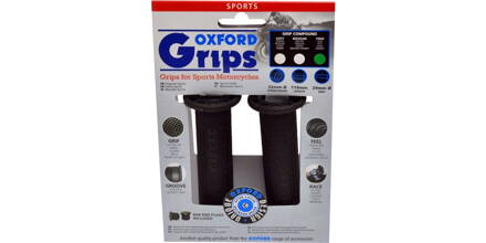 gripy Šport, OXFORD - (čierna guma, tvrdosť gumy medium, pár) M003-17
